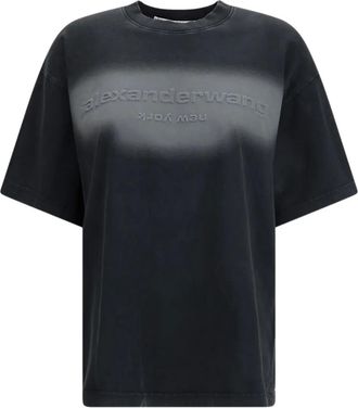 Alexander Wang T-shirt con stampa - Nero