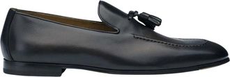 Doucal's Mocassins - Heren - Loafers - Zwart - 42 EU - Leer - Schoenen