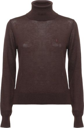 Ralph Lauren Truien Bruin - Dames - Coltruien - Bruin - S - Truien & Vesten