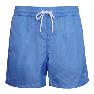 THE (ALPHABET) Beachwear, male, Blue, 2XL, 01Shorts Swim Shorts