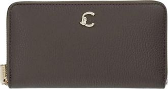 Coccinelle C-Me Kleine Portemonnee - Dames - Portefeuilles - Groen - ONE Size - Leer - Accessoires