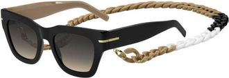 BOSS Boss 1520/N/S 0WM/PR Womens Sunglasses Black Size 51