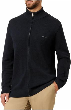 GANT Heren, Sweatshirts & Hoodies, Zwart, Maat: 2XL