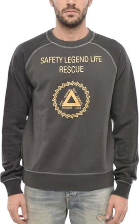 Diesel Grey Crew Neck Sweatshirt
