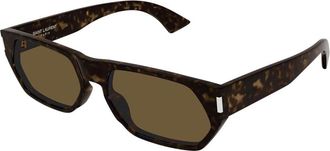 Saint Laurent unisex, Accessoires, Bruin, Maat: 59 MM