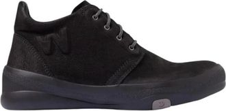 Wolky Fuse Longbeach Veterlaarzen - Dames - Sneakers - Zwart - 40 EU - Wol - Schoenen