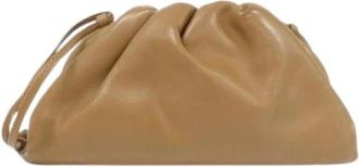 Bottega Veneta Pre-owned Leren Schoudertas - Dames - Vintage Clutch - Bruin - ONE Size - Leer - Vintage