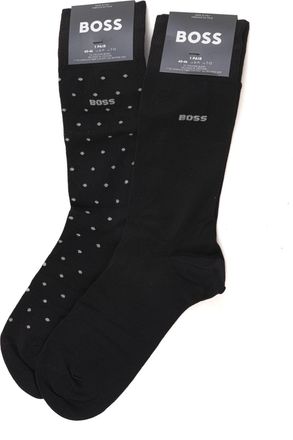 BOSS Set 2 Calzini Nero BOSS Uomo