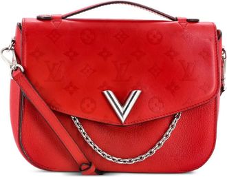 Louis Vuitton Very Messenger Monogram Leather shoulder bag - Rood