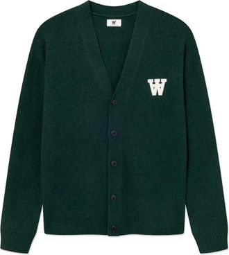Wood Wood Uomo, Maglie, Verde, M, new