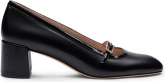 Stuart Weitzman Schoenen, Dames, Zwart, 38 1/2 EU, Georgie Pump 50
