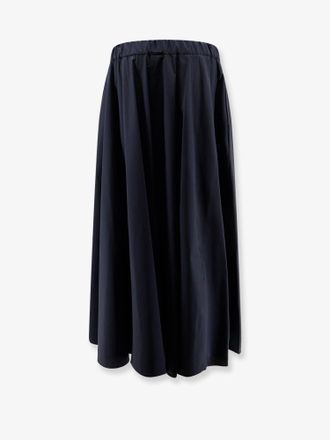 Aspesi Flared Cotton Skirt - Blue