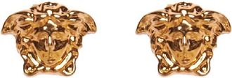 Versace Medusa Earrings in Versace Gold