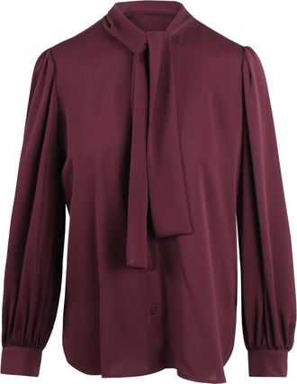 Max Mara Dames, Blouses & Shirts, Bruin, Maat: S Zijde