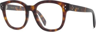 Celine Celine - 3 Dots Bril - unisex - Accessoires - Bruin - Maat: 50 MM