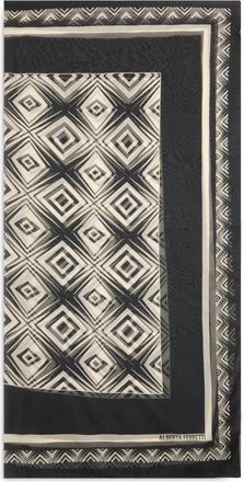 Alberta Ferretti Zijden sjaal met print - Dames - Zijden sjaals - Veelkleurig - ONE Size - Accessoires