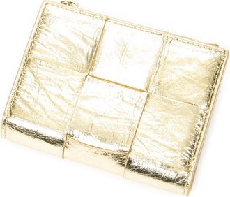 Bottega Veneta Small Cassette Bi-Fold Zip Wallet Portemonnee