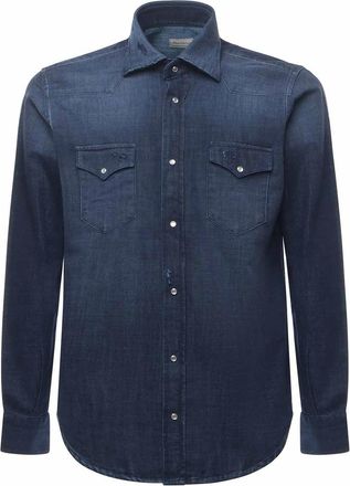 Sartorio Texas Cotton Denim Shirt