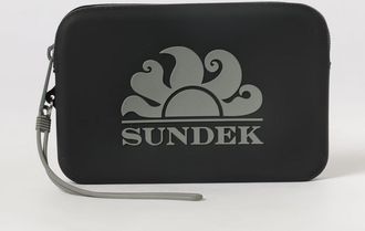 Sundek Pochette a mano da bambino in gomma con logo e manico da polso
