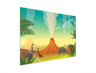 OEM Piastra Protettiva In Vetro Per Stufa 70x52 Volcano