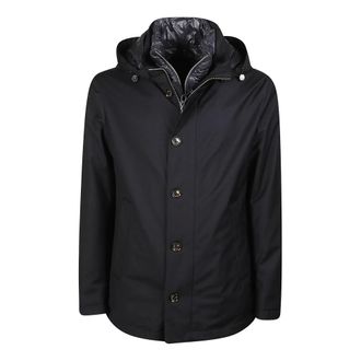 Montecore Piumino - - Jackets - Uomo - Blu - L