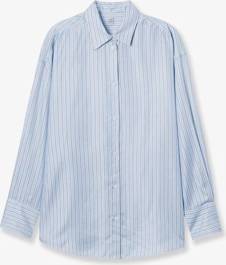 Toteme Camicia in seta con motivo a righe - TOTEME - gender_Woman