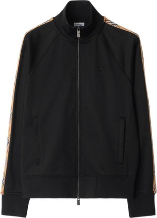 Burberry Black Jacket With Logo