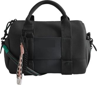 Generic Compatible For Women Mini Duffel Shoulder Crossbody with Wet Pocket Gym Travel Daily Beach Weekender(Black)