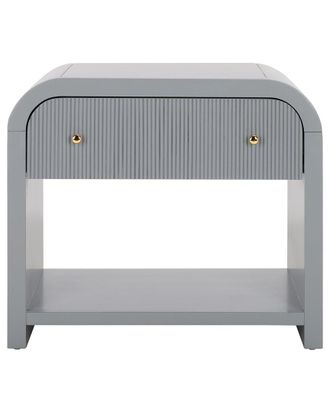 Safavieh Couture Liabella 1-Drawer Curved Nightstand