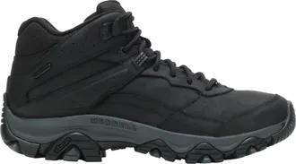 Merrell Mens Moab Adventure 3 Mid Waterproof Hiking Boots Black 10.5