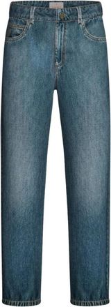 Emme Di Marella Il Farnese Jeans - Dames - Regular Fit Jeans - Blauw - XS - Katoen - Jeans