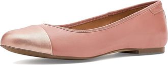 Trotters Clara Womens Shoes Pale Pink/Champagne : 10.5 N (AA), Leather