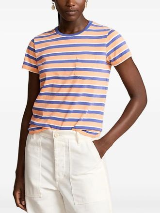 Polo Ralph Lauren T-shirt met borstzak - Oranje
