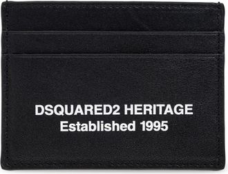 Dsquared2 Wallets & Cardholders - Heren - Portefeuilles - Zwart - ONE Size - Leer - Accessoires