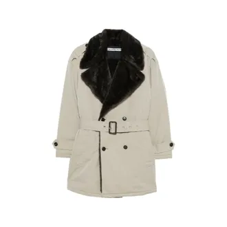 Alexander Wang Belted Double-breasted Coat