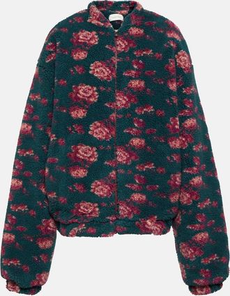 Magda Butrym Floral teddy jacket