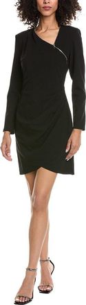The Kooples Asymmetrical Zipper Mini Dress