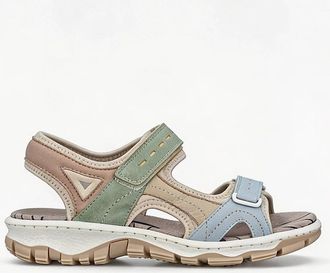 Rieker Womens Rieker CLARA Womens Hiking & Trail Sandals Multi - Size: 7.5