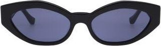 Florence By Mills 54mm Cat Eye Sunglasses in Gloss Black at Nordstrom Rack