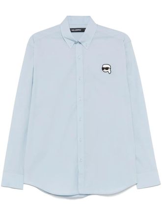 Karl Lagerfeld Ikonik Karl shirt - Blue