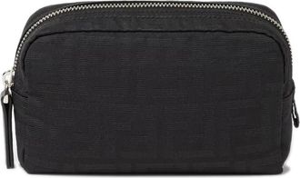 Fendi Toiletry Case Micro - Heren - Toilettassen - Zwart - ONE Size - Polyester - Tassen