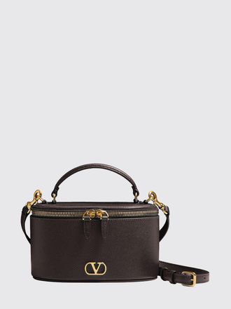 Valentino Garavani Mini borsa Vanity in pelle martellata con logo VLogo Signature