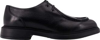 Doucal's Stringata Laced Shoe - Heren - Veterschoenen - Zwart - 44 EU - Leer - Schoenen