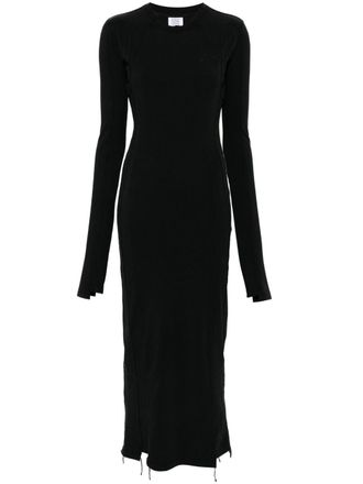 VETEMENTS jersey maxi dress - Black