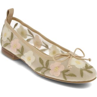 Mia Rubia Flat in Beige at Nordstrom Rack, Size 8.5