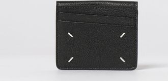Maison Margiela Portacarte di credito Four Stitch Maison Margiela in pelle a grana