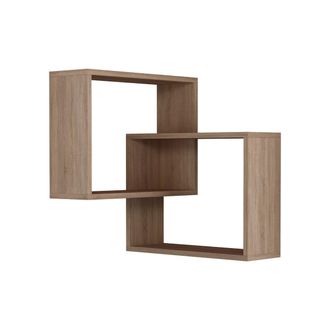 Decortie Decortie - Estanter&iacute;a De Esquina De Pared 2 Estantes H68 Cm - Ring