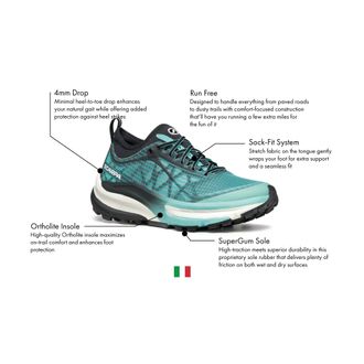 Scarpa Womens Golden Gate ATR Trail Shoes - Aruba Blue/Black