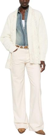 Ermanno Scervino Cardigans - Dames - Vesten - Wit - S - Truien & Vesten