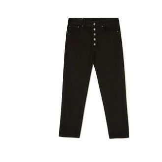 Dondup Black Stretch Denim Cropped Jeans - female - Dondup - Cropped Jeans - Black - W26 - Jeans